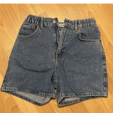 High-Waisted Denim Shorts
