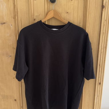 T-shirt Zara nero basic