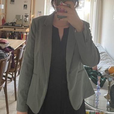 Blazer verde H&M