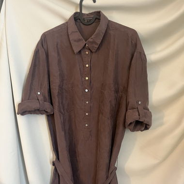 Shirt-Dress Pure Silk