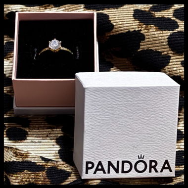 Bague Pandora en Or avec Zirconia