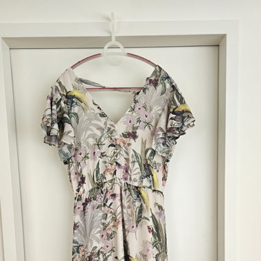 Kleid mit floralem Muster