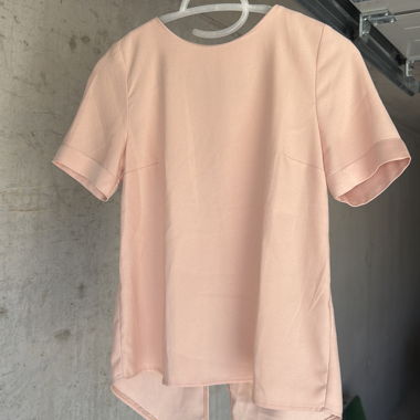 Light Pink Short Sleeve Top