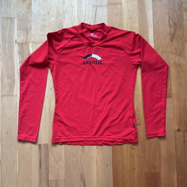 T-shirt à manches longues Skinfit rouge