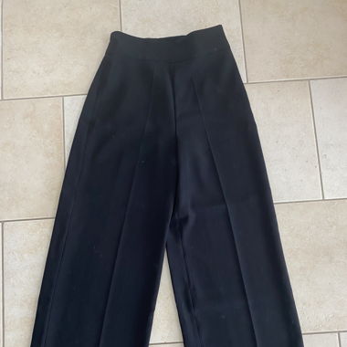 Stoffhose schwarz
