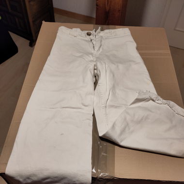 Hosen weisse Jeans