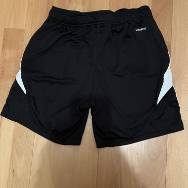 Shorts de sport Adidas noirs AEROREADY