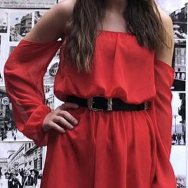 Robe Rouge estivale 
