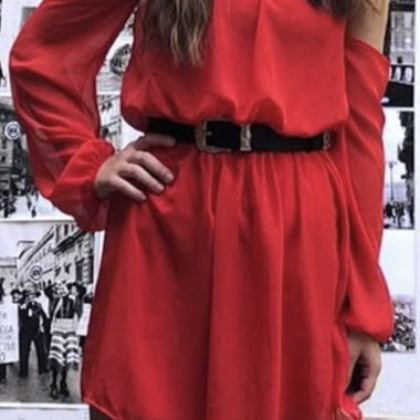 Robe Rouge estivale 