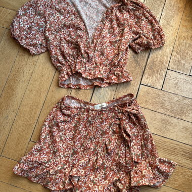 Pull&Bear Floral Set