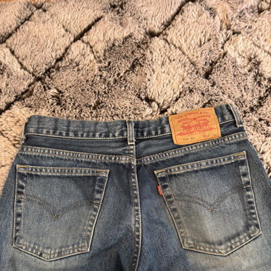 Levi’s low waist flare jeans