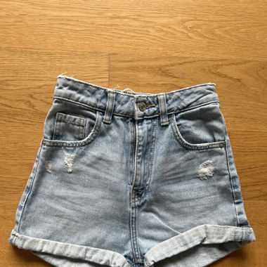 Light blue shorts
