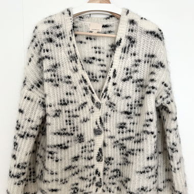 Cardigan oversize en laine
