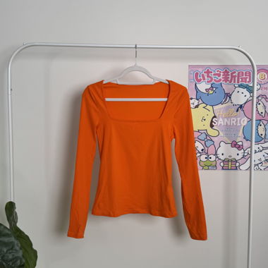 orange long sleeve 
