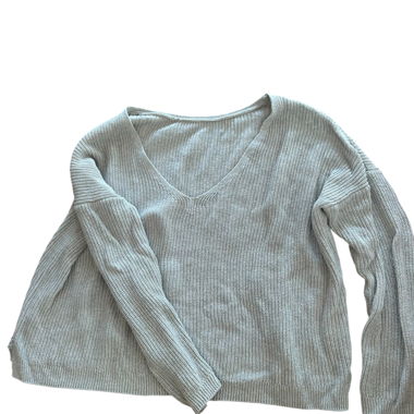 beiger Strickpulli