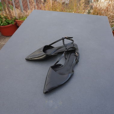 H&M spitze Slingback-Ballerinas