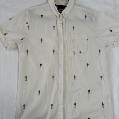     Cuidado con el Perro Short-Sleeve Shirt Men M
