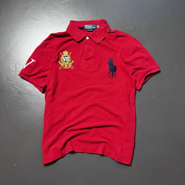 VINTAGE RALPH LAUREN POLO SHIRT BIG PONY (L)