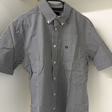 Chemise Fred Perry à manches courtes à carreaux