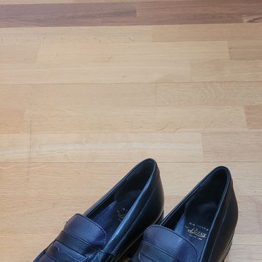 G.H . Bass Loafers Black