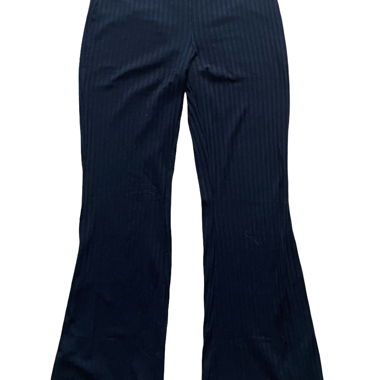 Schwarze gerippte Schlaghose von H&M