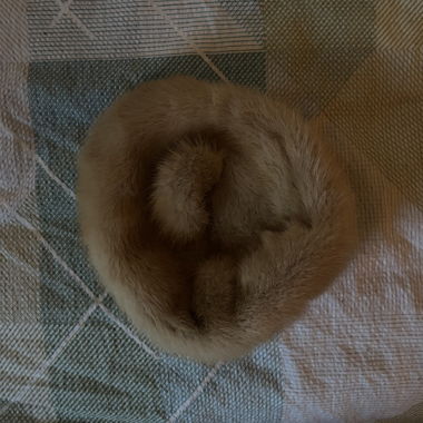 Vintage fur hat