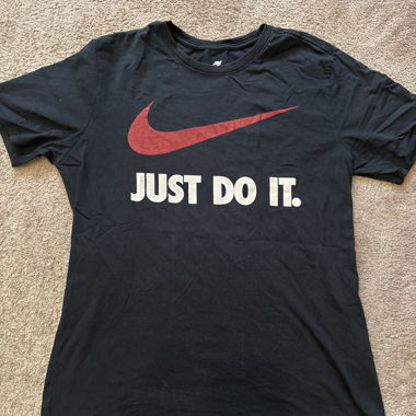 T-shirt noir Nike Just Do It