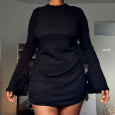 Abito corto nero, M/L