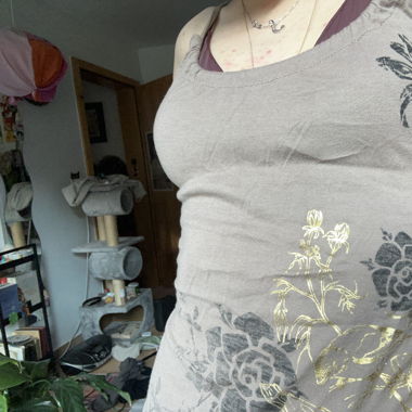 Braunes Kleid
