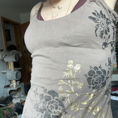 Braunes Kleid