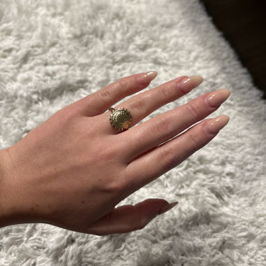 Bague - dorée