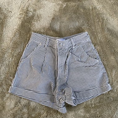 Zara checkered shorts