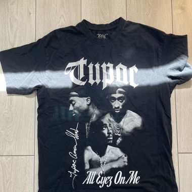 2Pac T-Shirt schwarz