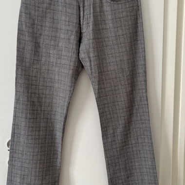 Herrenhose karriert
