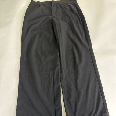 Pantaloni neri a gamba larga