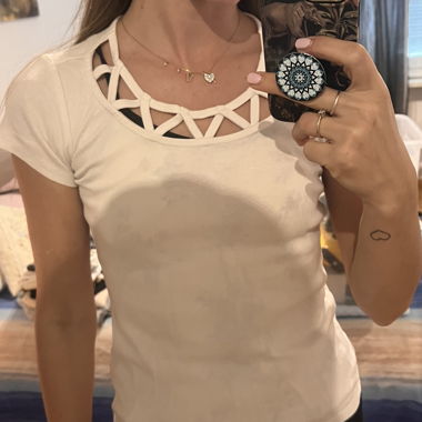 Magliettina bianca 