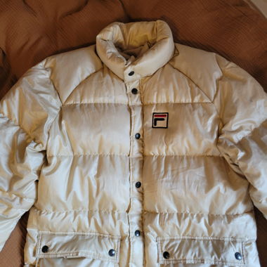 Vintage FILA - Doudoune crème