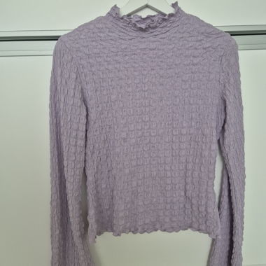 Maglia maniche lunghe lilla C&A