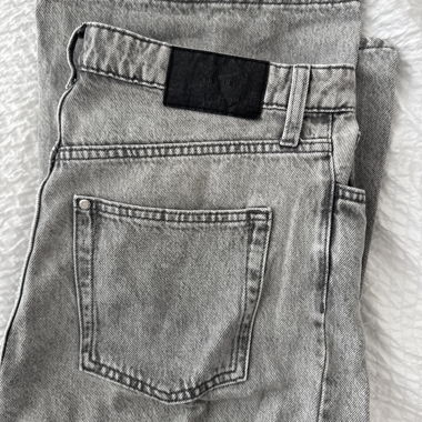 Jeans wide H&M grigio taglia 38
