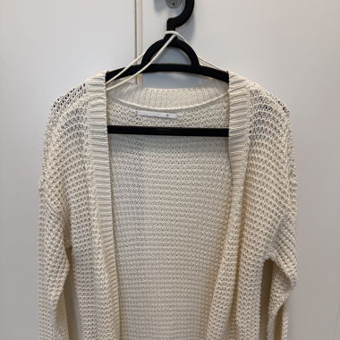 Jaquette en maille longue