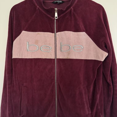Bebe Sport Giacca in velluto bordeaux M