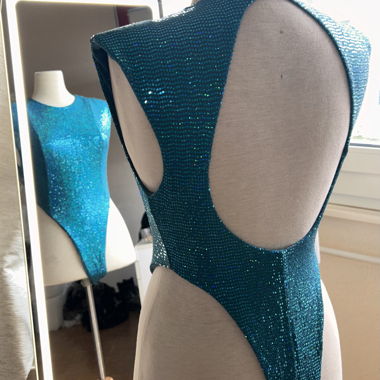     Body sexy dos nu effet Swarovski