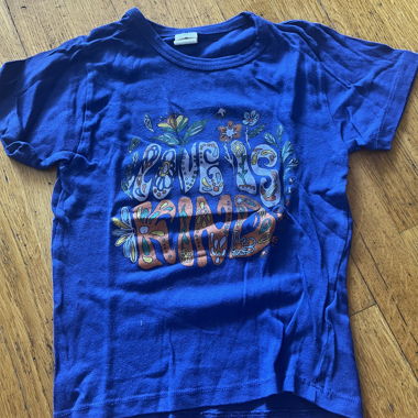 T-shirt bleu pour enfant
