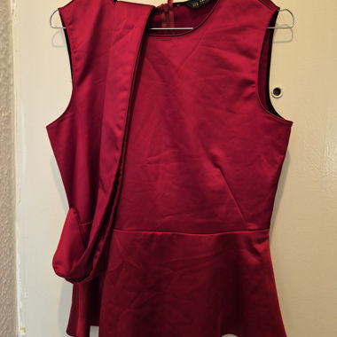 Top Zara Basic senza maniche