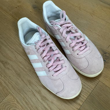 Sneakers Adidas rosa in pelle, taglia EU 37