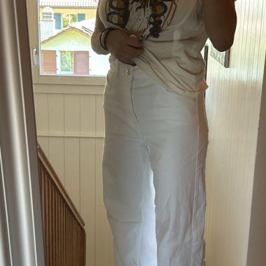weisse Jeans