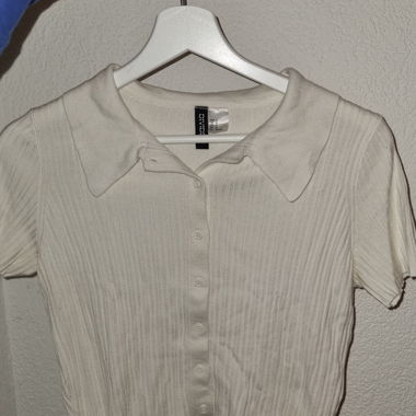 Weises top (bluse)