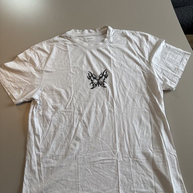 T-shirt blanc imprimé