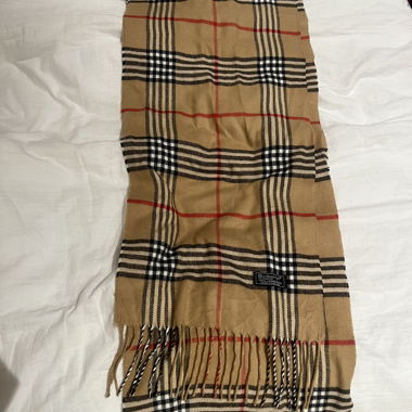 Burberrys Lambswool Schal kariert
