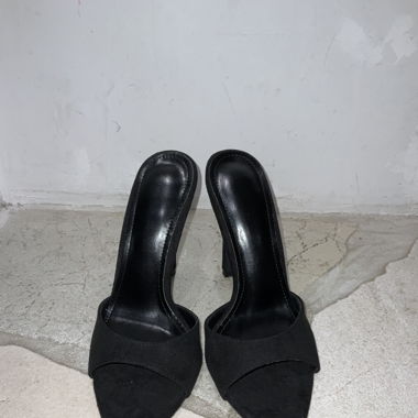 black heels